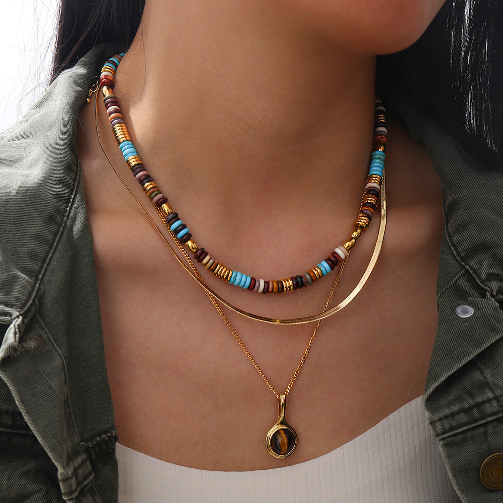 Natural Lapis Lazuli Jewelry Set