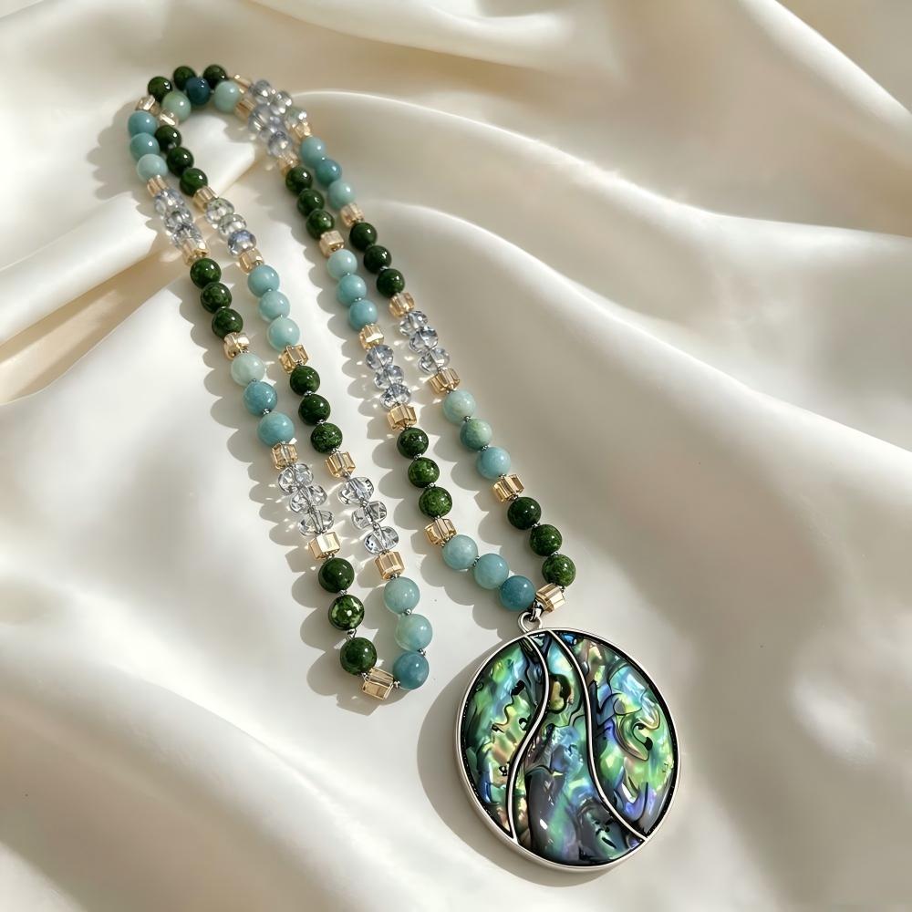 Natural Abalone Shell Pendant