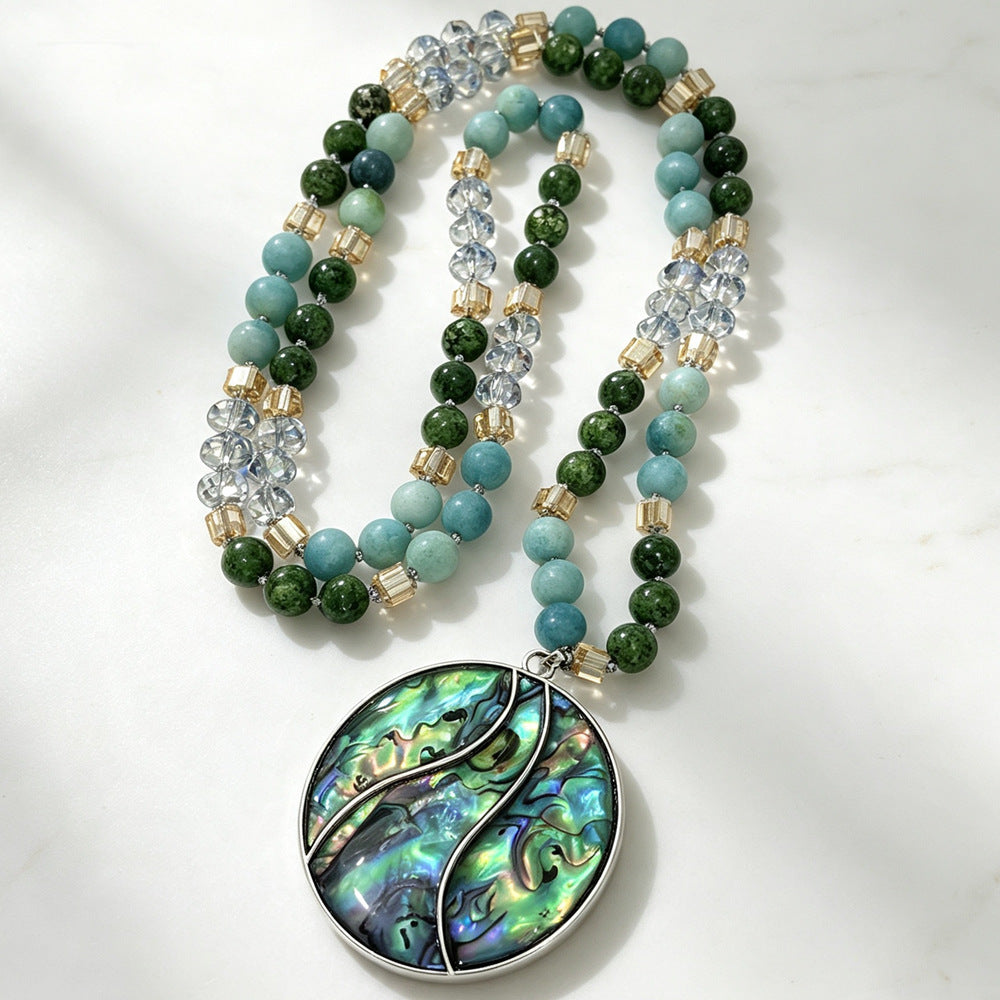 Natural Abalone Shell Pendant