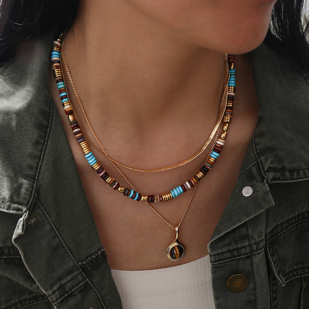Natural Lapis Lazuli Jewelry Set