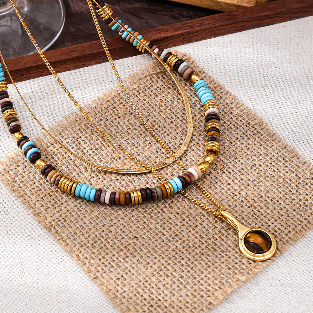 Natural Lapis Lazuli Jewelry Set